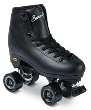 Sure-Grip Fame BLACK Quad Skates Size Mens 12.0/Womens 13.0 NEW
