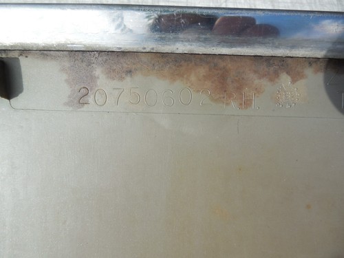 1990 1991 1992 BROUGHAM RIGHT REAR DOOR TRIM PANEL OE USED DENTED SCRAPED SILVER - Bild 18 von 24