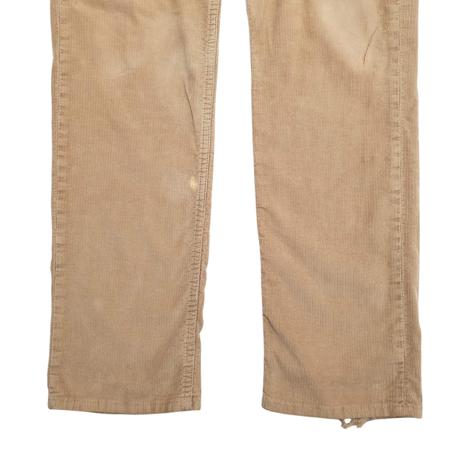 LEVIS 514 Corduroy Trousers Cord Jeans Cotton Blend Beige Mens W34 L34 image 4