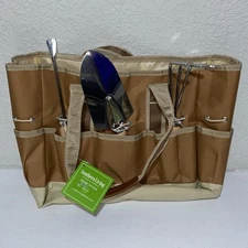 Southern Living Home Decor Outdoor Collection Garden Tote Bag 3 Tool Set NEW