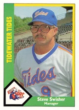 Steve Swisher 1990 CMC #684 Tidewater Tides Baseball