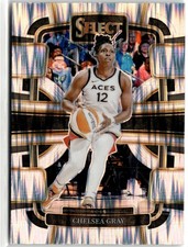 2024 Panini Select WNBA #94 Chelsea Gray Prizms Silver Flash