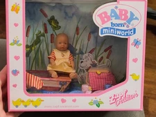 Brand New Sealed Zapf Creations Baby Born Miniworld Picnic Scene (See Pics)