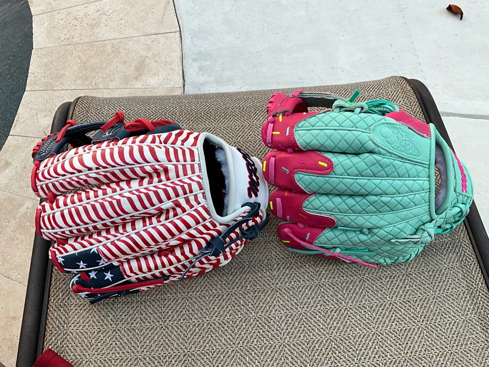 棒球手套 11.5 冰淇淋带洒水,品牌 -MROD,多种颜色 — 第 4/4 张图片