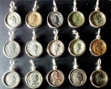 1 One Budget Authentic Ancient Constantine Era Roman Coin Pendant Charm Necklace
