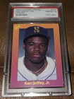 1989 Classic Travel Update1 #131  Ken Griffey Jr RC Seattle Mariners PSA 8 NM-MT