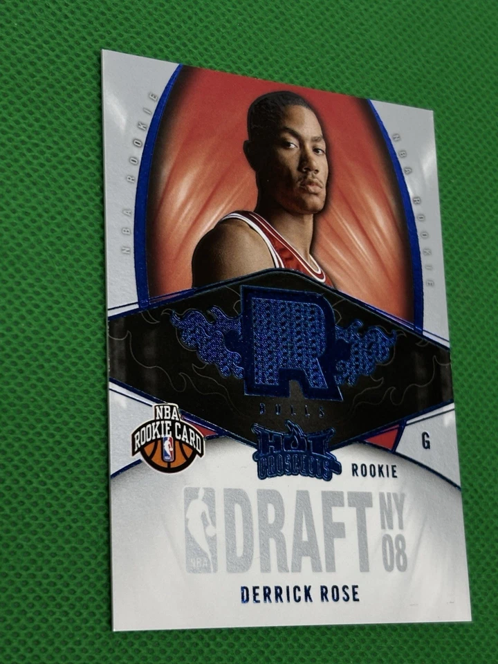 2008 Hot Prospects Derrick Rose Blue RC #137 Rookie Card - Image 2 of 4