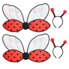 Ladybug Headband Wings Toddler Costume Accessories Children's Butterfly