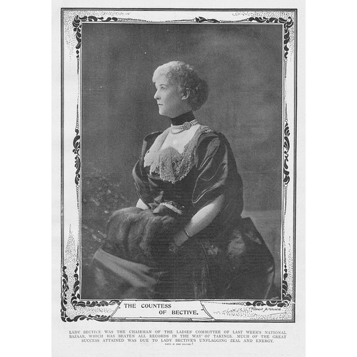 LADY ALICE MARIA The Countess of Bective - Antique Print 1900