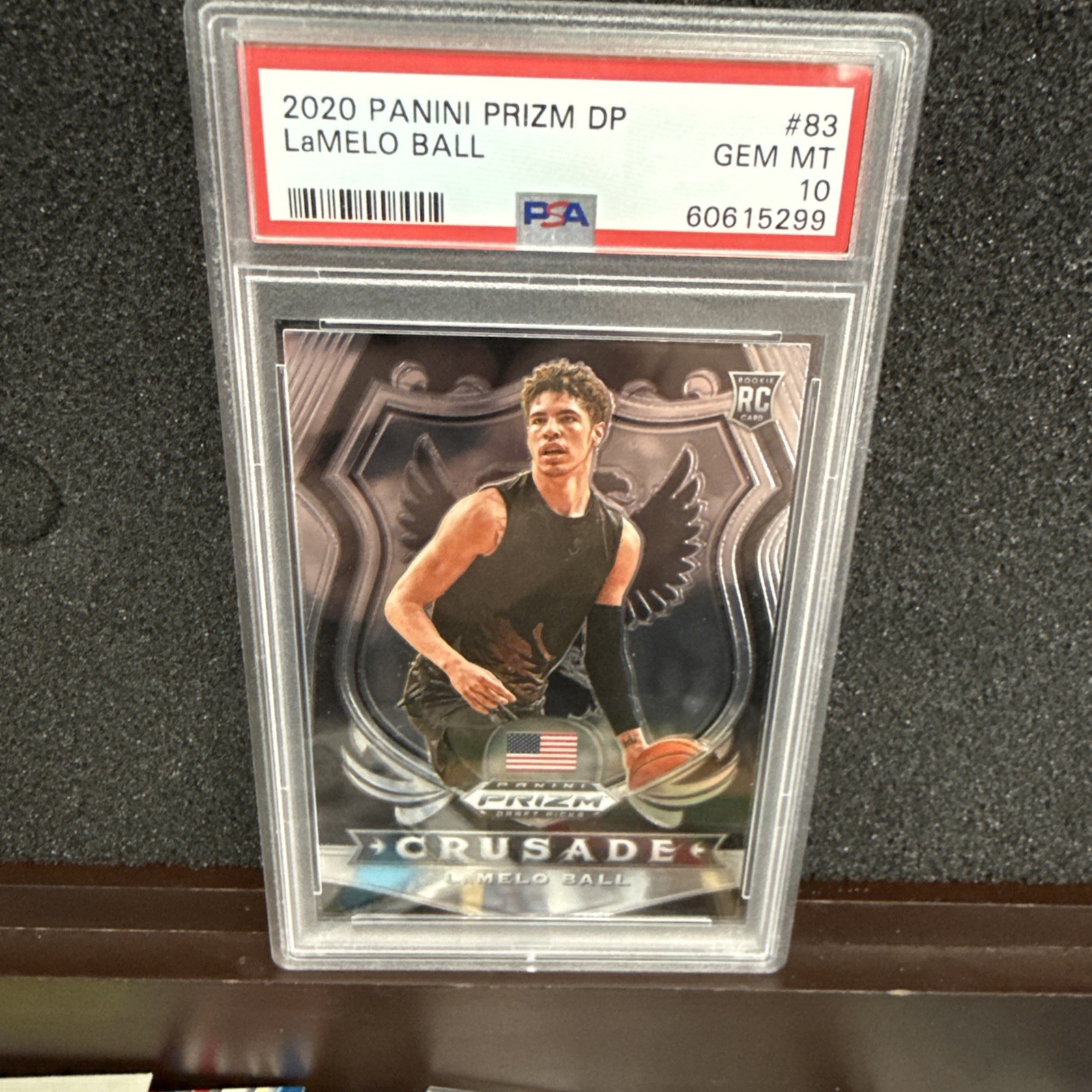 2020-21 Panini Prizm Draft Picks - Crusade LaMelo Ball #83 (RC)