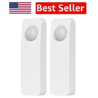 30ft Range Zigbee Motion Sensor Set - Compatible with Alexa & SmartThings