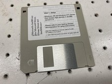 Vintage 1996 Microsoft IntelliPoint Mouse Drivers Disk 1 3.5" Floppy 135-095-391