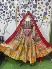 Afghan long banars kochi nikkah dress for women.Afghan party and wedding dress