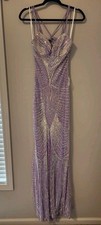 Windsor Lavender Sequins Formal Gown Size Medium, NWT