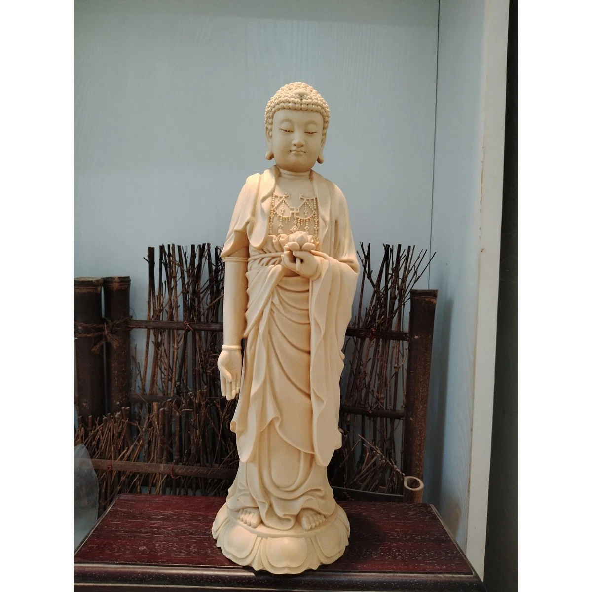 古董原始寿山石主中国风雕像、雕像| eBay