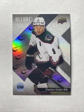 2024-25 Upper Deck Allure Clayton Keller #62 Flying Puck Utah Hockey Club