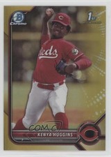 2022 Bowman Draft Chrome Gold Refractor 11/50 Kenya Huggins #BDC-140 0q4s
