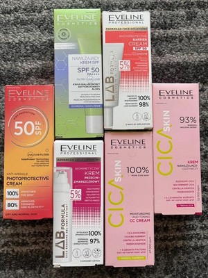 Eveline Cosmetics Pflege Set 6 Produkte SPF50 CC Cream Neu