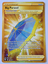 big parasol gold card pokemon - - 199/189 - Darkness Ablaze - Full Art Evolves from null Rules Attach a Pokmon Tool to 1 of your Pokmon that doesnt already have a Pokmon Tool attached Big Parasol #199 Prices |