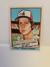 1976 Topps #579T Clay Kirby Traded