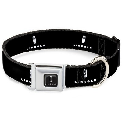 Dog Collar LIE-LINCOLN Four Point Star Emblem and Text Full Color Bl (US IMPORT)
