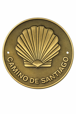 Camino De Santiago Trail Walking Staff Medallion