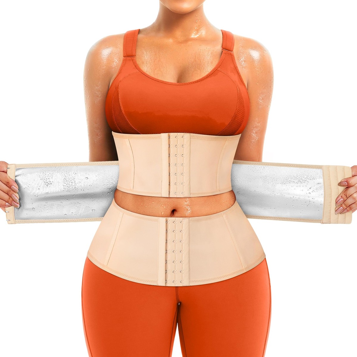 Body Shaper Custom Logo Tummy Wrap Shaper Waist Trainer Body