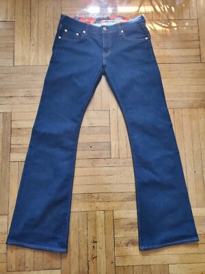EVISUGENESエヴィス ジーンズ 30×34 Vintage Evisu Genes EV Jeans Denim Size 30 | eBay