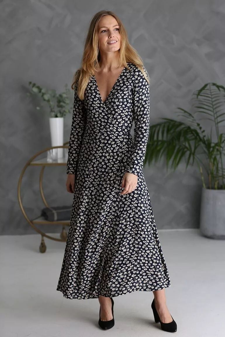 Ganni clearance roseburg dress