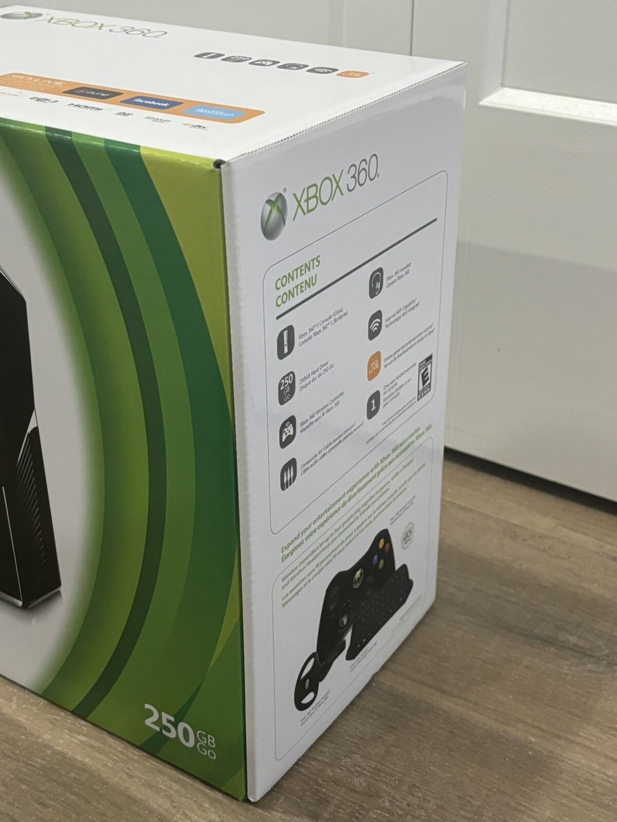 Microsoft Xbox 360 Launch Edition 250GB Glossy Black Console