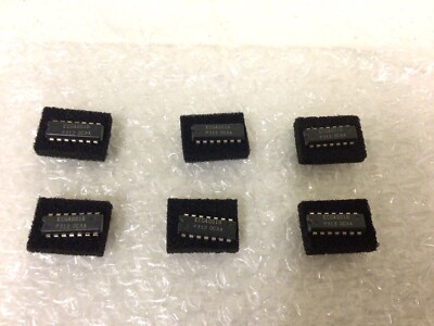 NEW, ( LOT OF 6 ) ECG COMPONENTS ECG4001B BUFFERED CMOS DIG IC QUAD 2-INPUT NOR