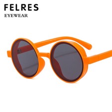 Men Women Punk Round Sunglasses Outdoor Driving Traveling Shade Glasses UV400