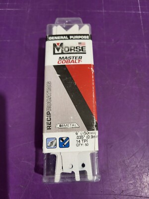 MK MORSE RB614T50 MASTER KOBALT-BIMETALL-SÄBELSÄGEBLATT