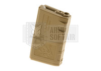 G&P HI-CAP Magazine Maggiorato 140 Bb Short Skull Frog Tan Fde M4 M16 Airsoft