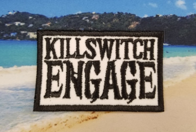 EMBROIDERED KILLSWITCH ENGAGE METAL BAND PATCH (Please Read Ad)