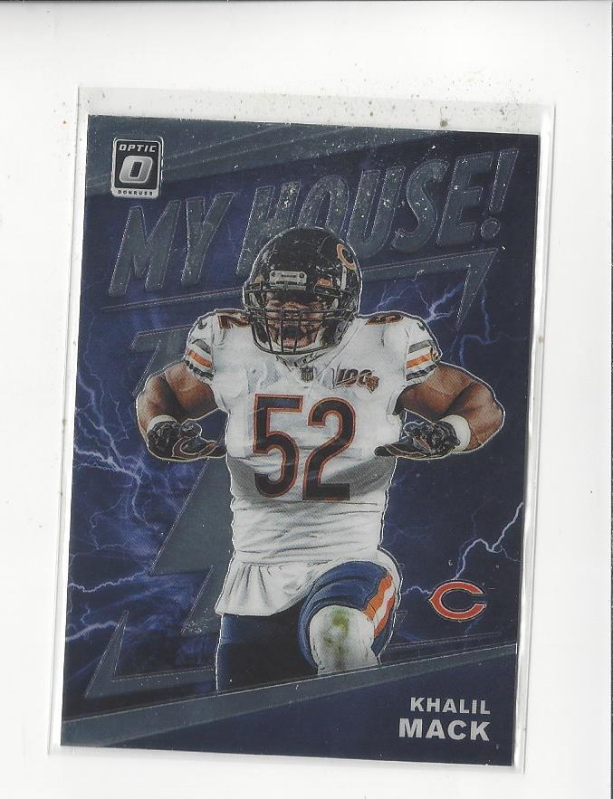 2020 Donruss Optic My House #7 Khalil Mack Raiders