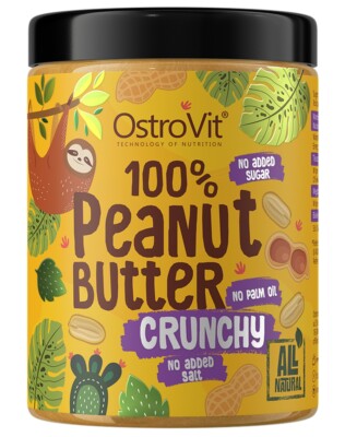 OstroVit 100% Peanut Butter 1000g (10,90 EUR/kg)