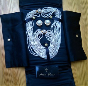 Andre Piasso Pearl Set Cheap Sale, 55 
