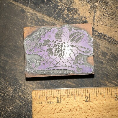 Print Block   Bowl of Fruit   Nice Details!