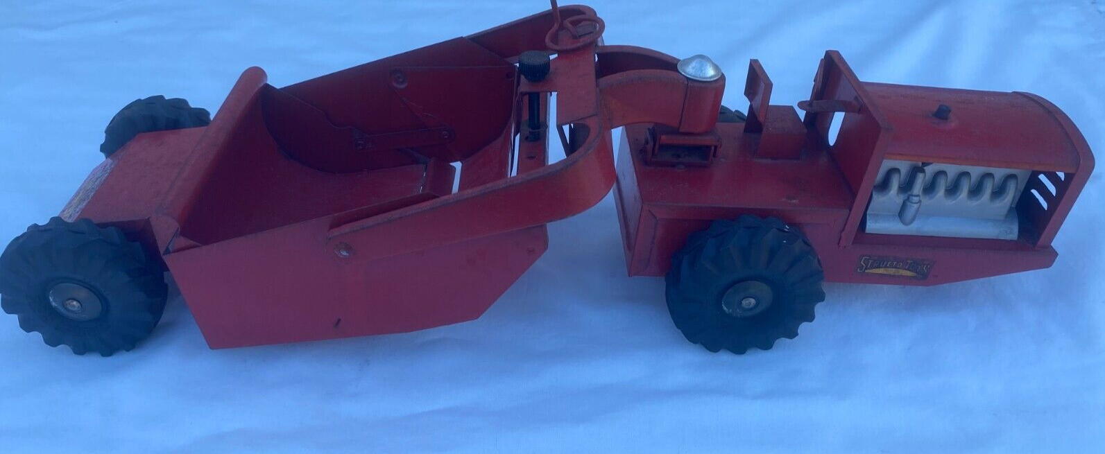 Structo Toys Vintage 1950's Earth Mover Earth Scooper eBay