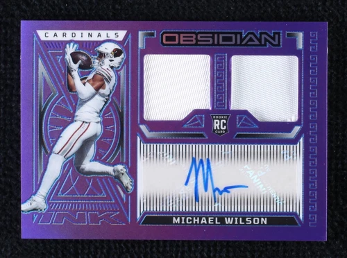 2023 Panini Obsidian Michael Wilson #RJI-MWI