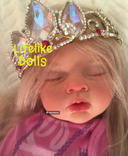 Custom made Lifelike Doll limited Rapunzel tangled Disney inspired Reborn Baby