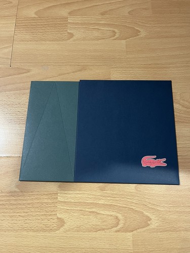 LACOSTE UNIQUE FOLDABLE EMPTY GIFT BAG 8”x 7” - Picture 5 of 6