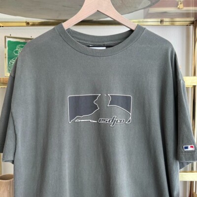 Vintage 90s Made In USA Dj Esco Military Green T Shirt Size XL