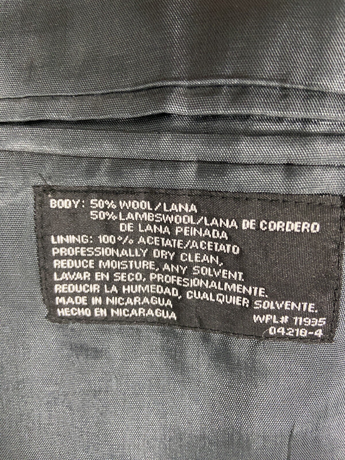 Towncraft Lambswool Herringbone 2 Button Blazer J… - image 5