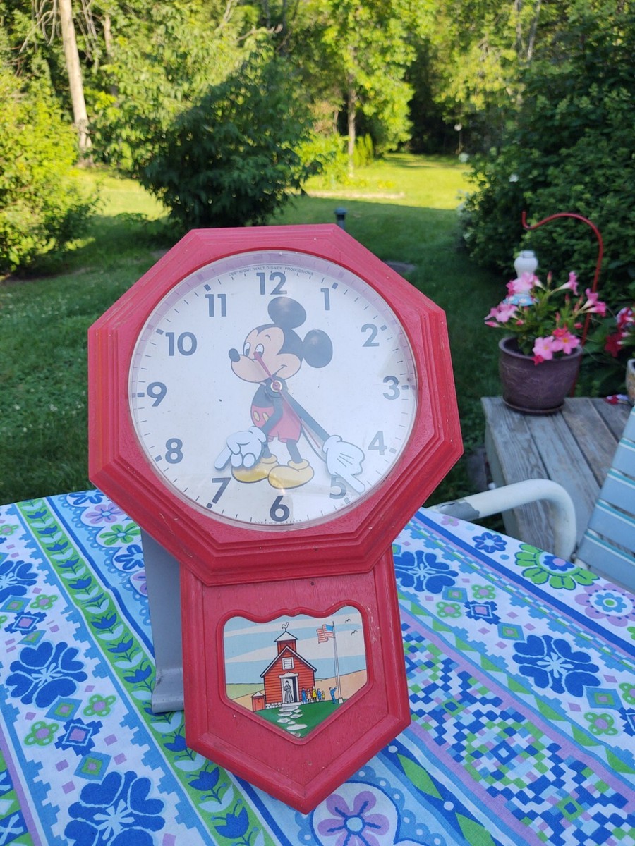 ヴィンテージ WELBY by ELGIN ディズニー ミッキー 壁掛け時計 ヴィンテージ WELBY by ELGIN ディズニー ミッキー 壁掛け時計