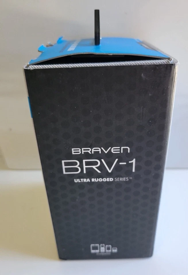 Altavoz inalámbrico Braven BRV-1 Bluetooth HD - negro y cian Foto 3 de 4