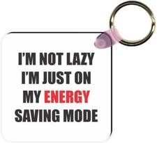 Rikki Knight I'm Not Lazy-Energy Saving Mode, White