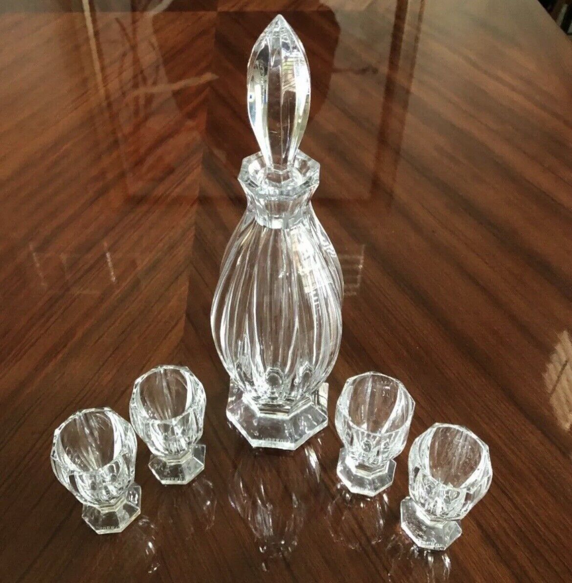 Faberge Czarina Imperial Collection Crystal Vodka Decanter Faberge Czarina Imperial Collection Crystal Vodka Decanter
