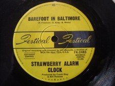 Strawberry Alarm Clock Vinyl 45 Barefoot In Baltimore / AnAngryYoung Man FK2483